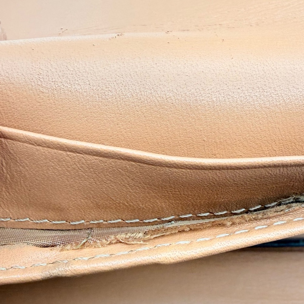 Coach Signature Canvas Crossbody Bag & Wallet Set Brown Tan Leather Y2K Vibes - Picture 12 of 16